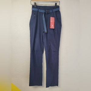 CAMEL CROWN WOMEN'S SZ Small HIKING Quick Dry Belted Pants NWT 